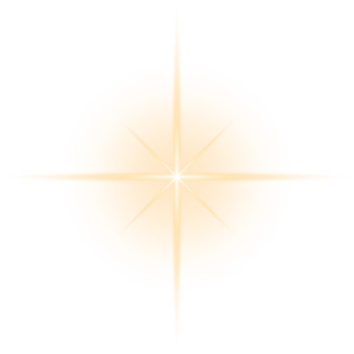gold light effect